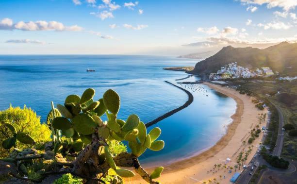 Modern Sea View Apartment Near Playa Las Americas Beach Плая-де-лас-Америкас Экстерьер фото
